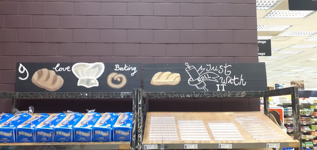 Grocery Store Bakery Signage - Complete Installation